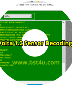 Volta 1.2 DPF EGR Adblue Immo Hotstart Lambda Software