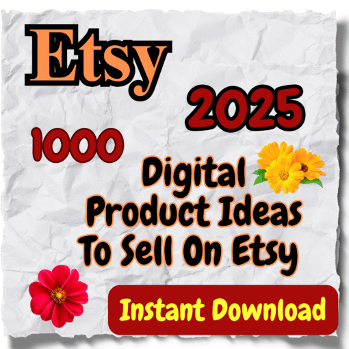 digital product ideas to sell on etsy , passive income ,Product Ideas,Small Business Guide,Passive Income