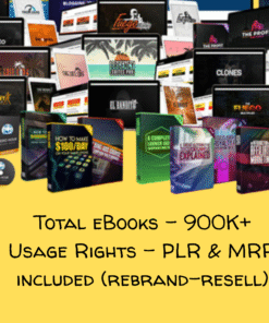 Ultimate EBook PLR MRR Bundle Passive Income PLR Mrr